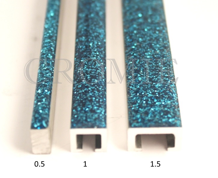 Profilo Glitter Azzurro